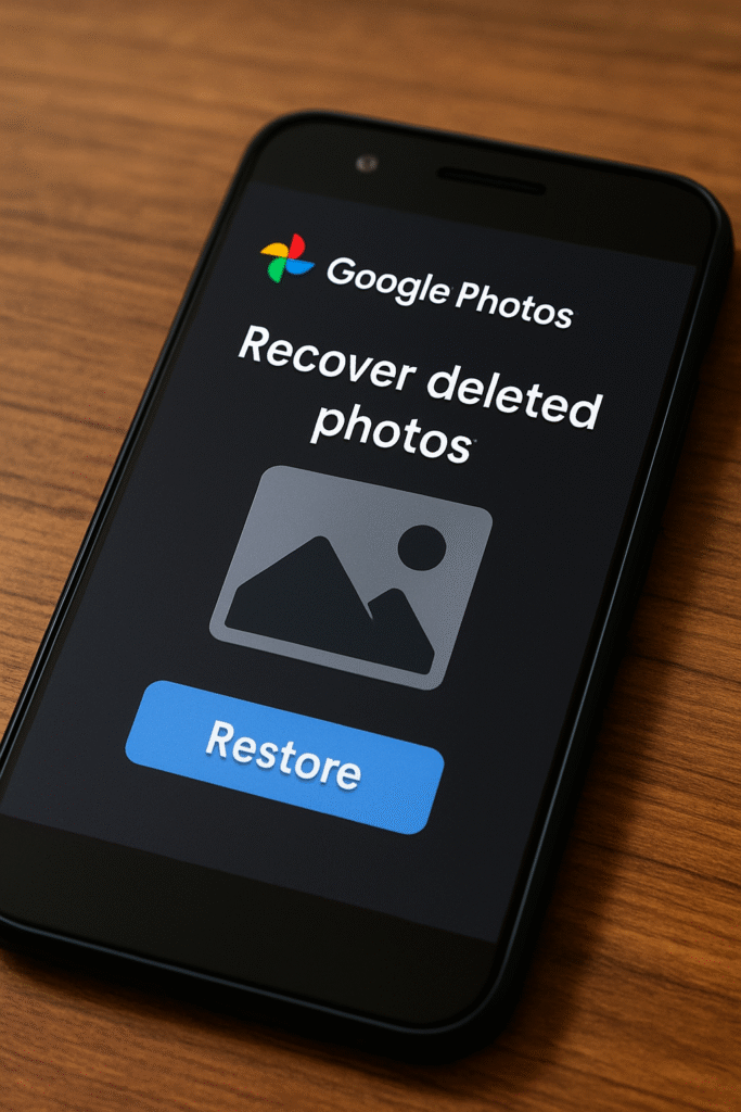How to Recover Deleted Photos from Google Photos